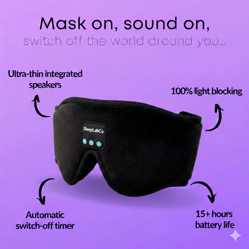 SleepLab Co® Bluetooth SleepMask 2.0
